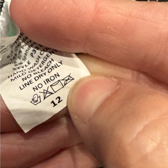 Pursuit Stylish One Piece Swimsuit - Black size 12 - Picture 6 of 6